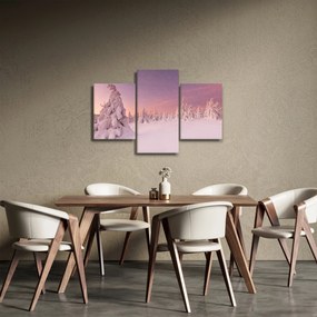 Tablou - Copaci sub așternut de zăpadă (90x60 cm)