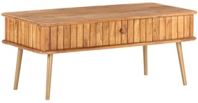 vidaXL Măsuță de cafea, 100x50x40 cm, lemn masiv de acacia