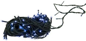 Lumini de Crăciun - 1000LED, 100m - albe, pentru utilizare în exterior și interior