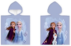 Disney Regatul de gheață poncho prosop de plajă 50x100 cm