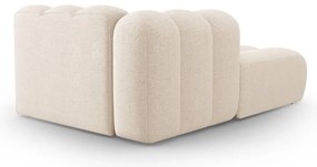 Șezlong crem (cu colț pe partea stângă ) Lupine – Micadoni Home