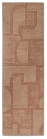 Covor tip traversă maro țesut manual din lână 80x250 cm Alexis – Villeroy&amp;Boch