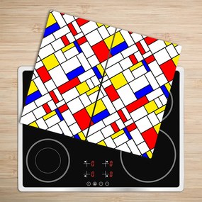Tocator din sticla abstracțiune