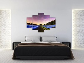 Tablou cu câmp colorat (150x105 cm)