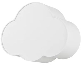 Brilagi - Plafonieră pentru copii NIMBUS MINI 2xE27/15W/230V 31x43 cm albă