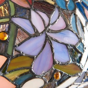 Endon 64323 - Lampă de podea Tiffany SULLIVAN, 2xE27/60W/230V, Ø 56 cm