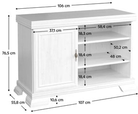 Măsuță TV KORA, pin andersen