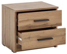 Noptieră TOD, stejar Wotan