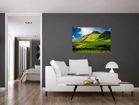 Tablou cu peisaj montan (90x60 cm)