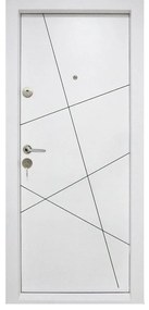 Usa metalica de apartament cu izolatie si vizor Novo Doors First Class NDS11, Deschidere Stanga Dreapta, Dimensiune 200X88 cm, Tabla 1.2 mm, Kit