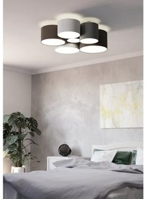Eglo 97838 - Plafonieră PASTORE 6xE27/40W/230V