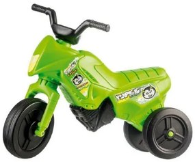 Bicicletă fără pedale Enduro Yupee verde, mic,plastic 26 cm