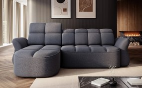 Colțar lemn masiv extensibil Beneth 301×185 cm Personalizabil - Stânga, Space 40