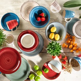 Mäser Set de 6 farfurii de desert Bel Tempo 19,5cm, albastru