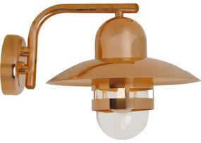 Nordlux - Aplică de perete pentru exterior NIBE, 1xE27/60W/230V, IP54, finisaj cupru