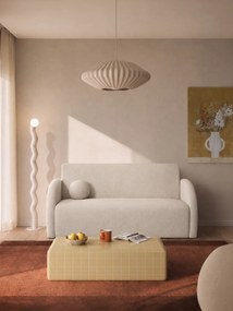 Canapea extensibilă Nubi trei locuri 140 cm cu ladă de depozitare - boucle bej deschis Quelle 03