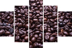 Tablou cu boabe de cafea (150x105 cm)