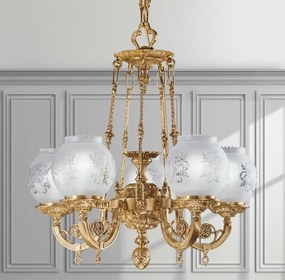 Candelabru LUX design clasic realizata manual Mary