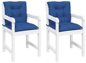 Perne scaun de gradina, 2 buc., albastru regal, 100 x 50 x 7 cm 2, Albastru regal, 100 x 50 x 7 cm