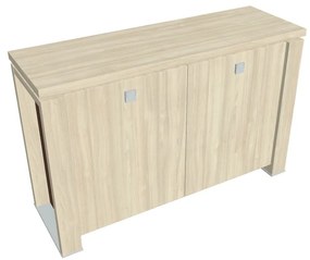 Dulap mic Verno+ S 140 x 46 x 90 cm, salcâm / maro