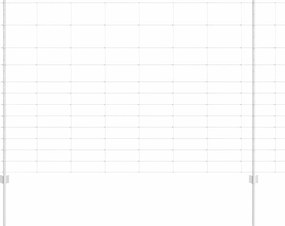 vidaXL Gard cu Stâlp Argintiu 1,5 x 50 m Oțel