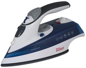 Fier de calcat talpa ceramica ZILAN ZLN-8082,Albastru Putere 2200W, calcare cu aburi si uscata, functie autocuratare,