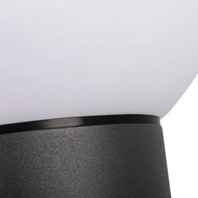 Kanlux 46084-Lampă de exterior cu senzor STONO 1xE27/15W/230V 50 cm IP65 antracit
