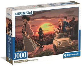 Anime Puzzle compact Lupin III 1000 de piese Clementoni
