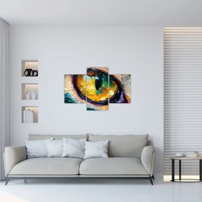 Tablou - Ochi de pisică Pictură (90x60 cm)