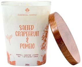 Lumânare Arome în sticlă cu capac metalic 255gSalted grapefruit & Pomelo