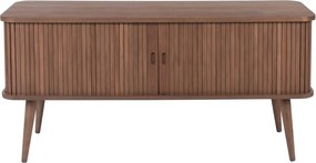 Comodă cu uși glisante Zuiver Barbier, maro