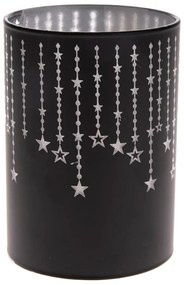 Decorațiune luminoasă cu LED Dakls, înălțime 10 cm, negru