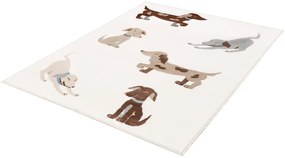 Covor pentru copii fildeș 160x230 cm Dogsie Pearl – FD
