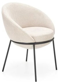Scaun tapitat K482 bej