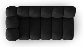 Modul pentru canapea negru/gri antracit (cu colț pe partea stângă ) Lupine – Micadoni Home