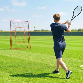 SPORTNOW Plasă de Rimbalans rimbalzator pitchback retur | Aosom Romania