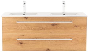 Dulap inferior Vario Clam 120 cu lavoar stejar-stejar
