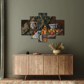 Tablou - Paul Cézanne, Still Life with Apples and Peaches, reproducere (150x105 cm)