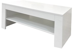 Măsuță de cafea Simeon (alb ultra lucios). 1082839