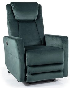 Recliner Adonis Velvet, verde