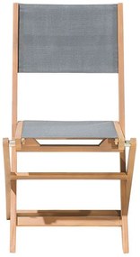 Set de masă pentru grădină Cessi (lemne deschis) (cu 2 șezlonguri). 1011681