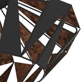 Eglo 43399 - Plafonieră CARLTON 6 1xE27/60W/230V