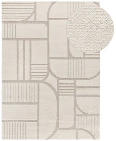 Covor crem 120x170 cm Snowy – Universal