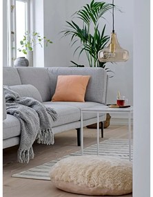 Lustră maro cu abajur din sticlă ø 25,5 cm Yuser – Bloomingville