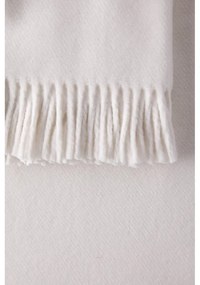 Pled din amestec de bumbac Euromant Basics, 140 x 180 cm, crem