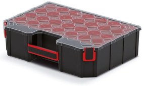 Organizator servieta 39 × 28,4 × 10,5 cm, cutii, negru