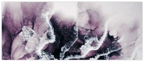 Tablou - Marmură violet N⁰2 (120x50 cm)
