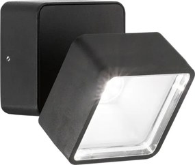 Ideal Lux - Aplica LED de exterior OMEGA LED/7W/230V CRI 90 IP54 maro