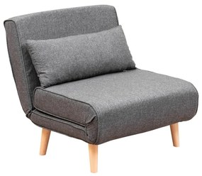 Fotoliu gri închis Folde – Artie