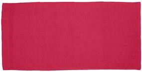 Prosop ELEGANZA 50x100 cm visiniu, 100% bumbac